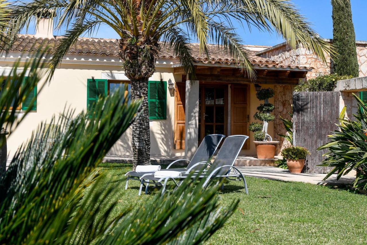 Moderne Finca Can Vicento - Heizung - Pizzaofen Porto Cristo Exterior photo